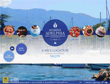 Tablet Screenshot of adelphia-hotel.com